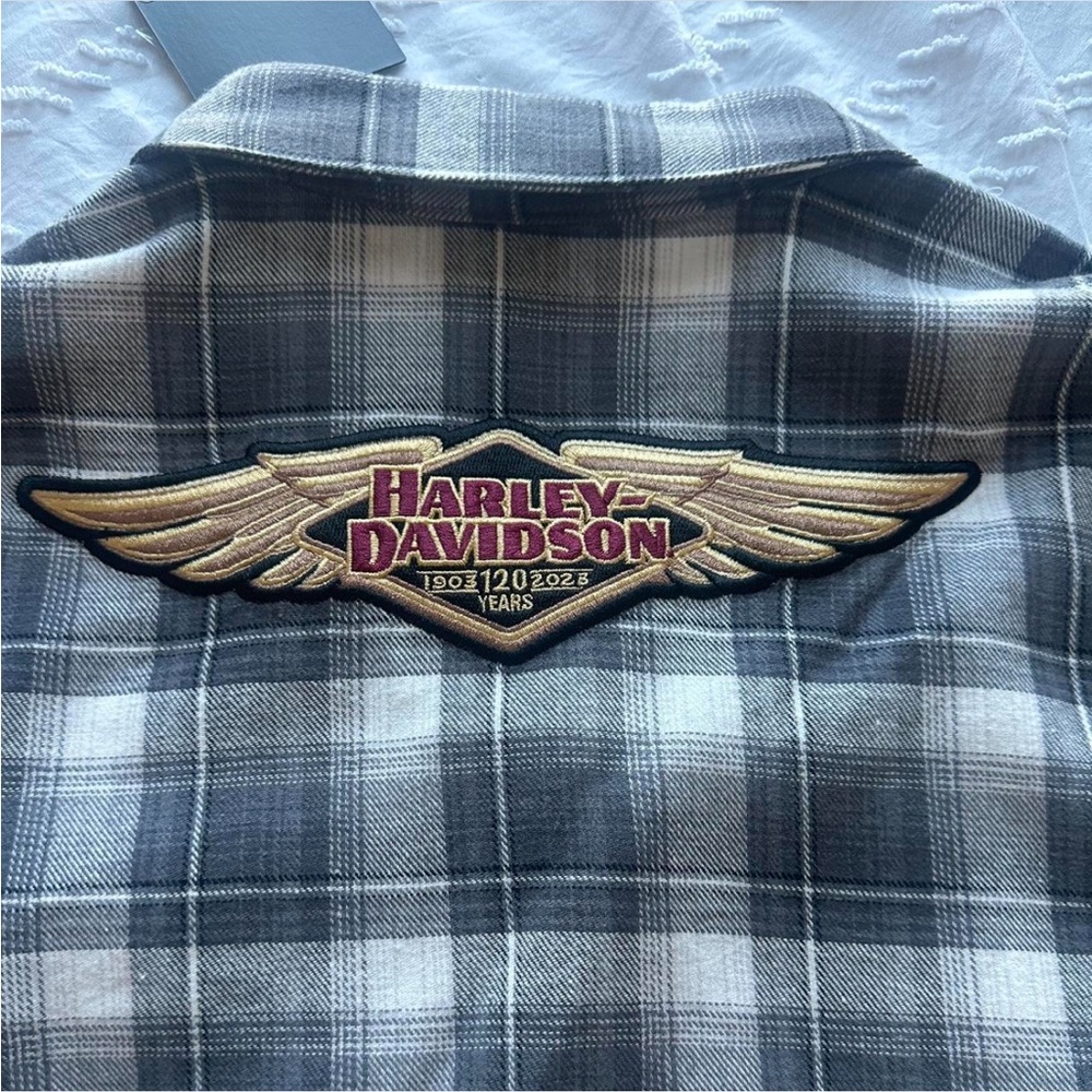 NWT Harley Davidson Flannel - Picture 4 of 7
